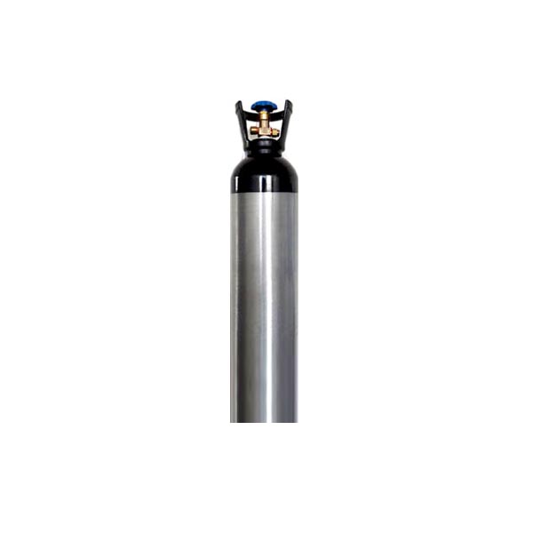 Aluminum CO2 gas cylinder of EN standard